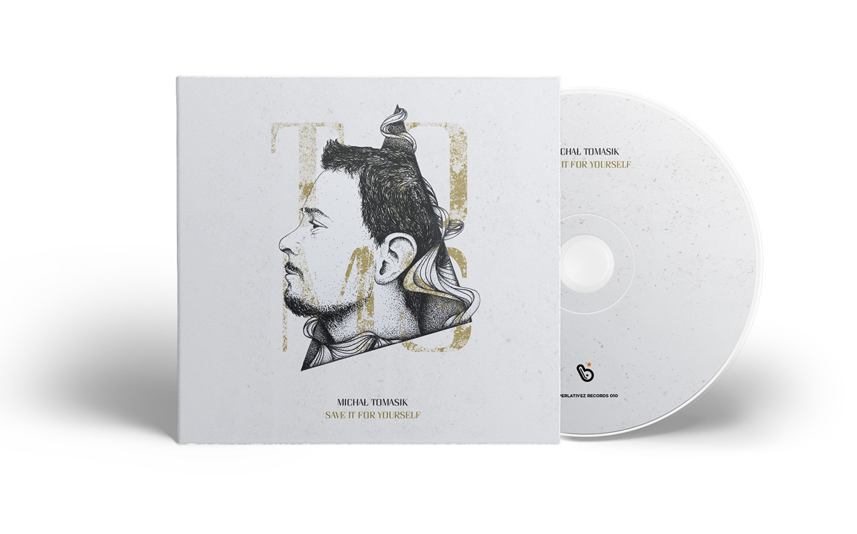 Michał Tomasik - Projekt okładki płyty muzycznej
