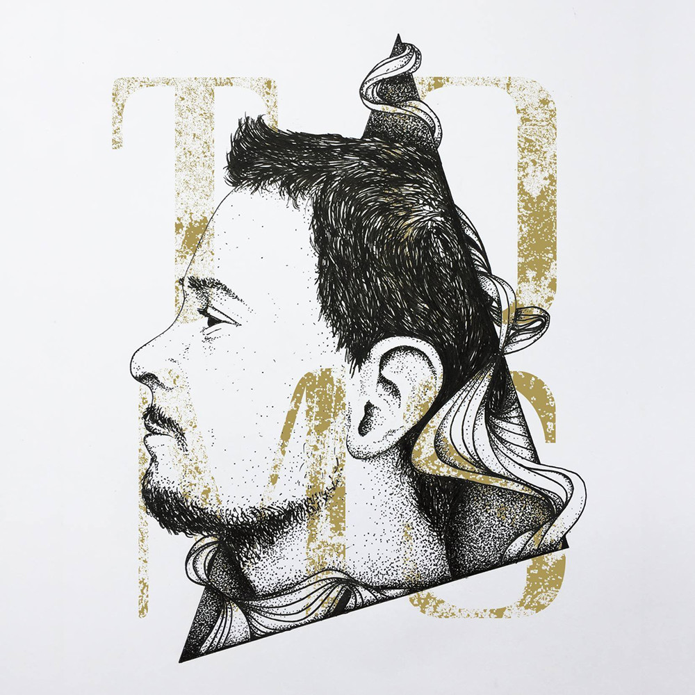 Michał Tomasik - Projekt okładki płyty muzycznej