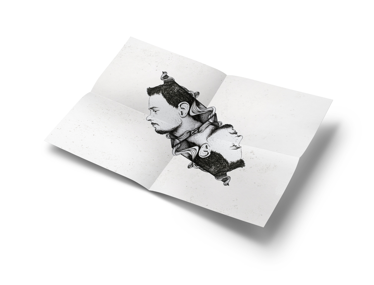 Michał Tomasik - Projekt okładki płyty muzycznej