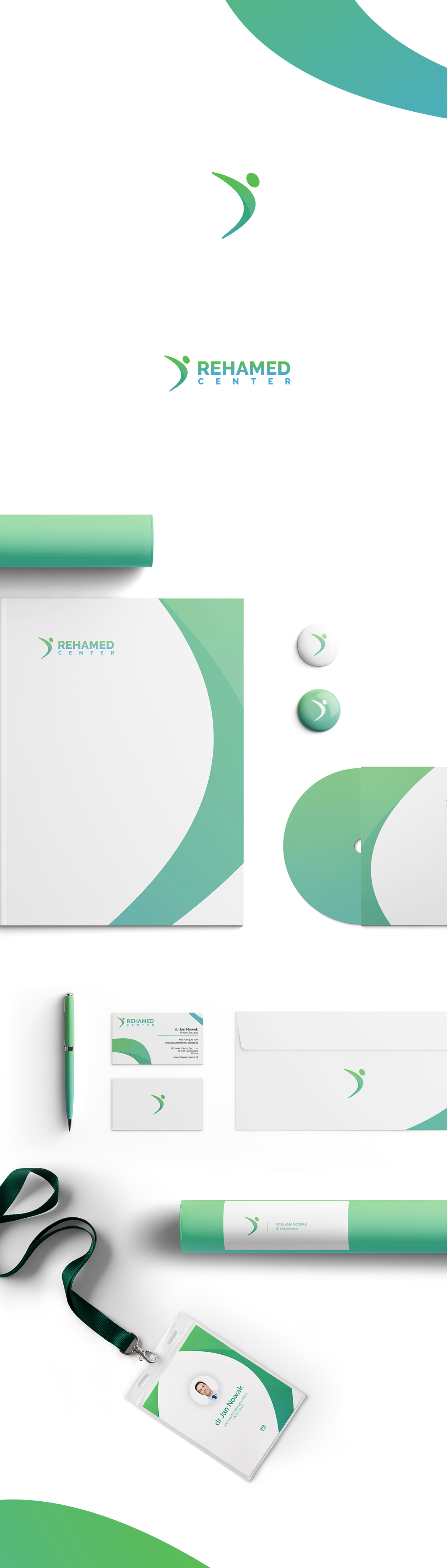 Rehamed Center - Rebranding