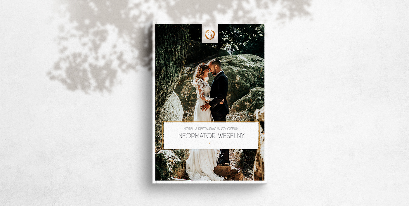 Hotel Coloseum - projekt materiałów drukowanych i promocyjnych