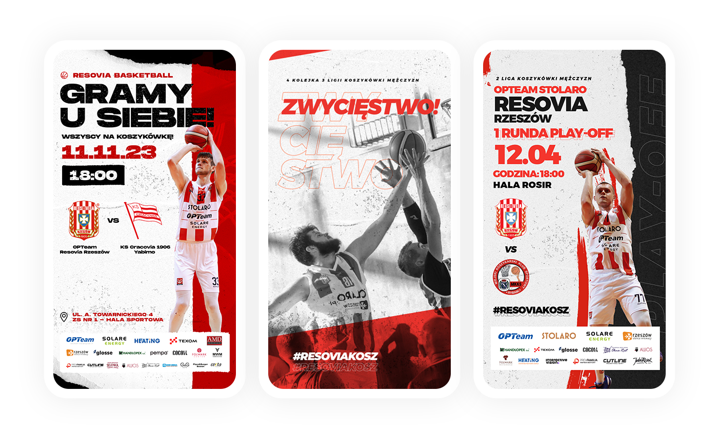Resovia Rzeszów - materiały promocyjne