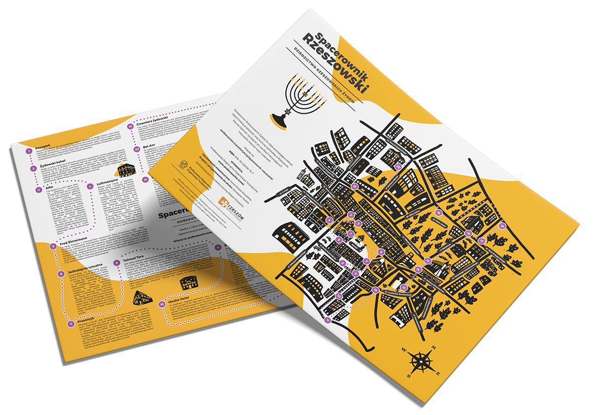 Spacerownik Rzeszowski - Mapa