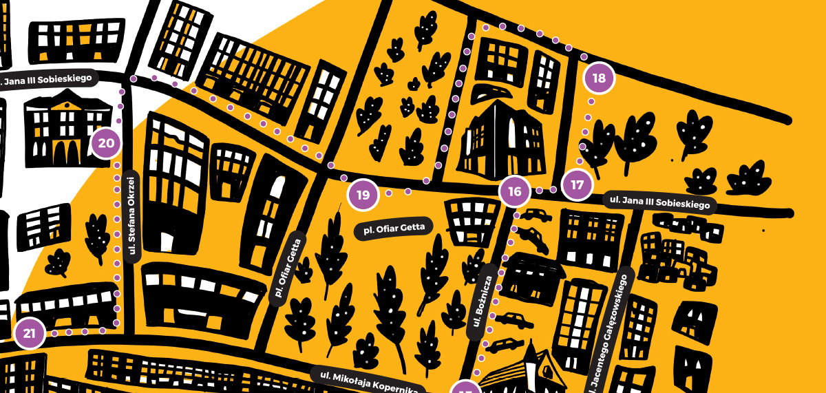 Spacerownik Rzeszowski - Mapa