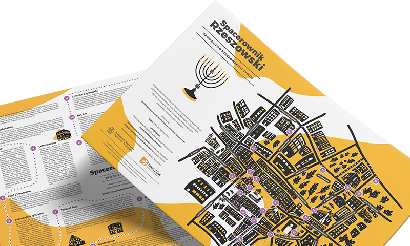 Spacerownik Rzeszowski - Mapa - Kreatywne studio projektowe